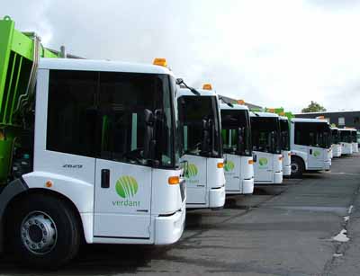 verdant collection vehicles